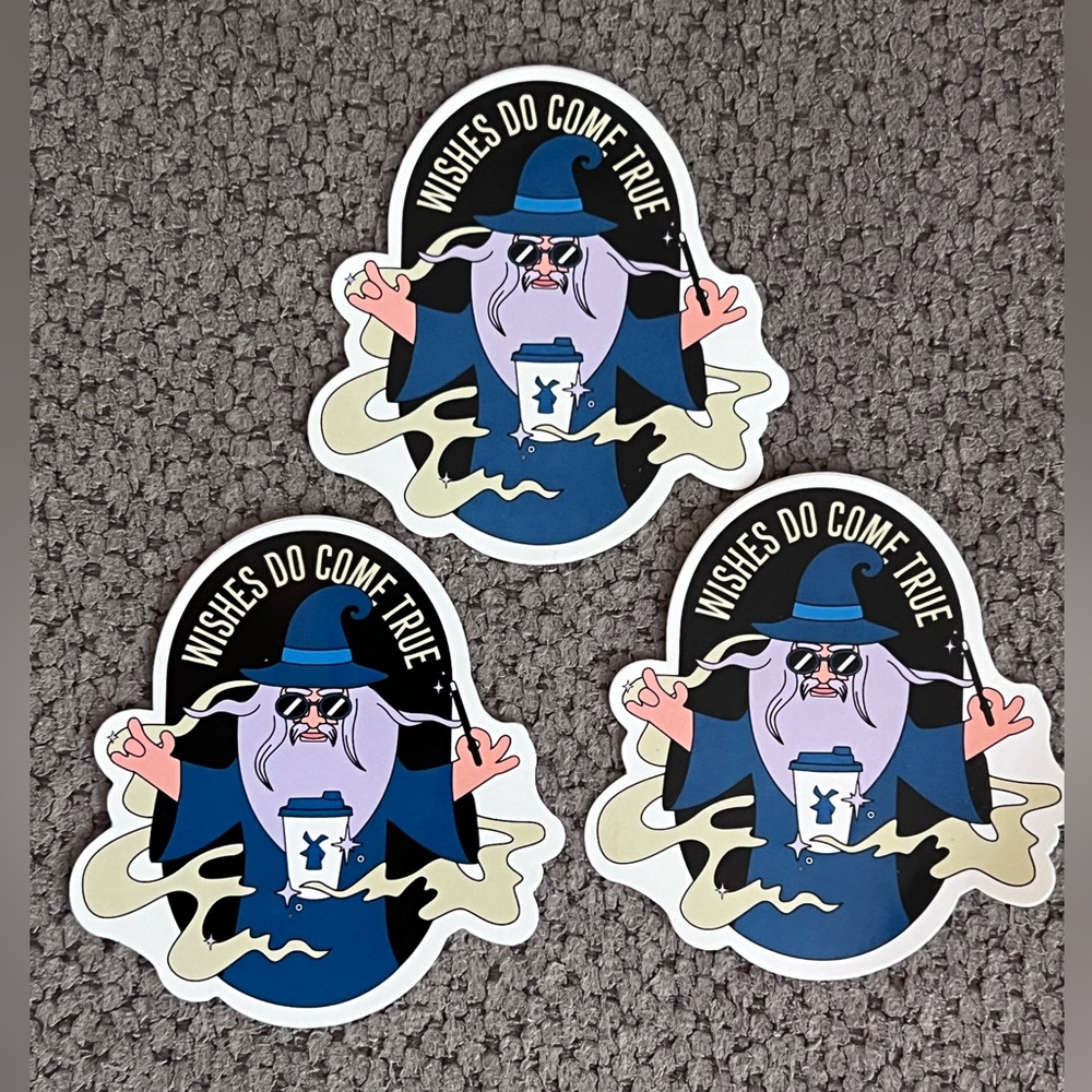 NEW Dutch Bros Wishes 2024 Stickers. Set of 3!